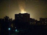 Пожар на Юго-Западе Москвы 10.05.09