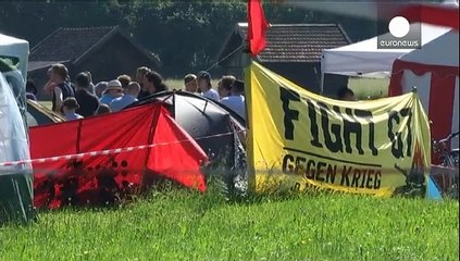 Münih'te binlerce kişi G-7 Zirvesi'ni protesto etti