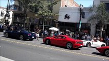 Concorso Ferrari 2013 - Pasadena, CA Uncut Footage of Ferrari's Leaving - HD