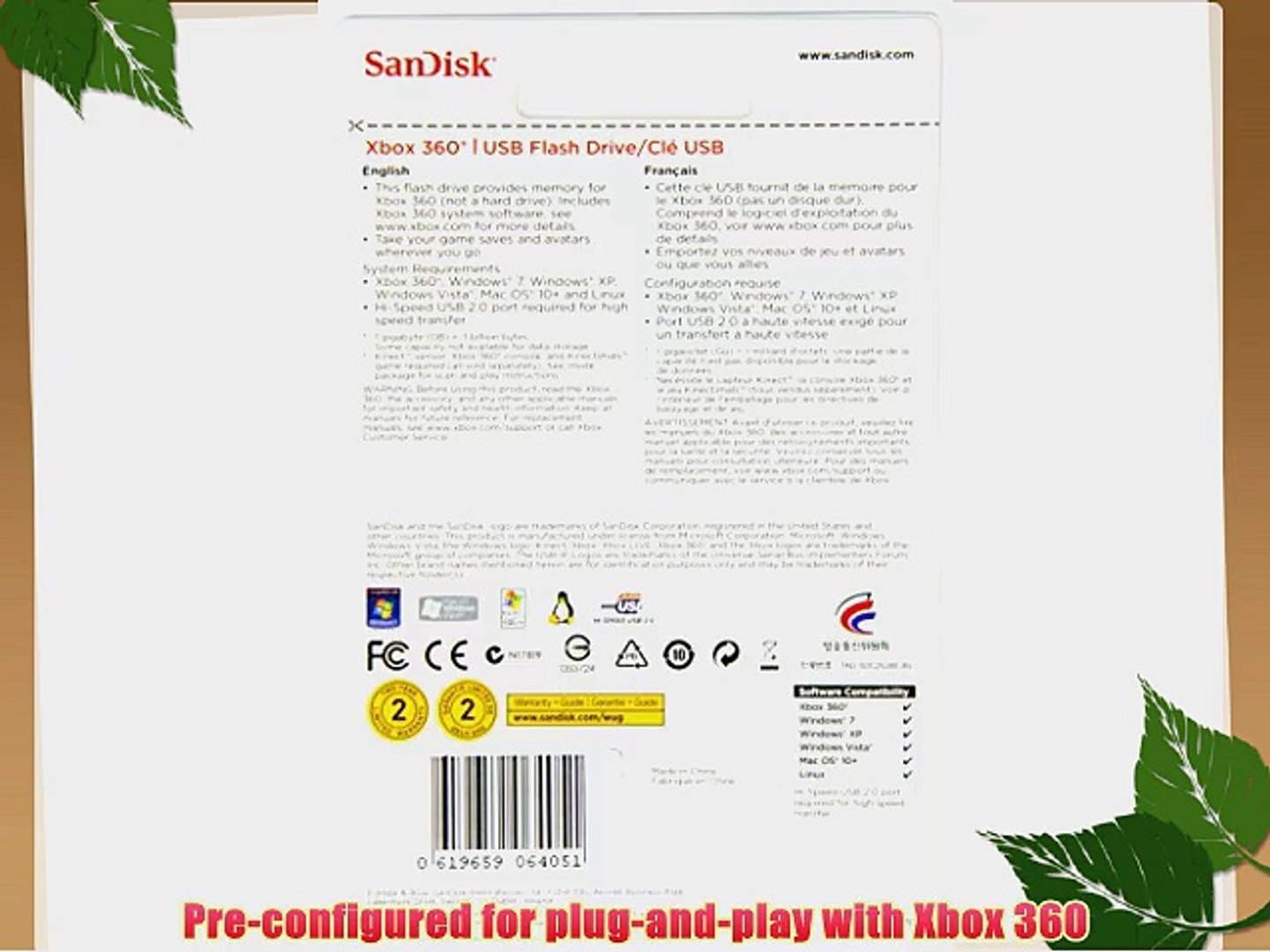 Sandisk Xbox 360 16gb Usb Flash Drive Sdczgxb 016g Video Dailymotion