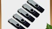 Litop? 5PCS 64GB OTG Swivel Double Plugs USB Flash Drive for Android Smart Phone Samsung Galaxy