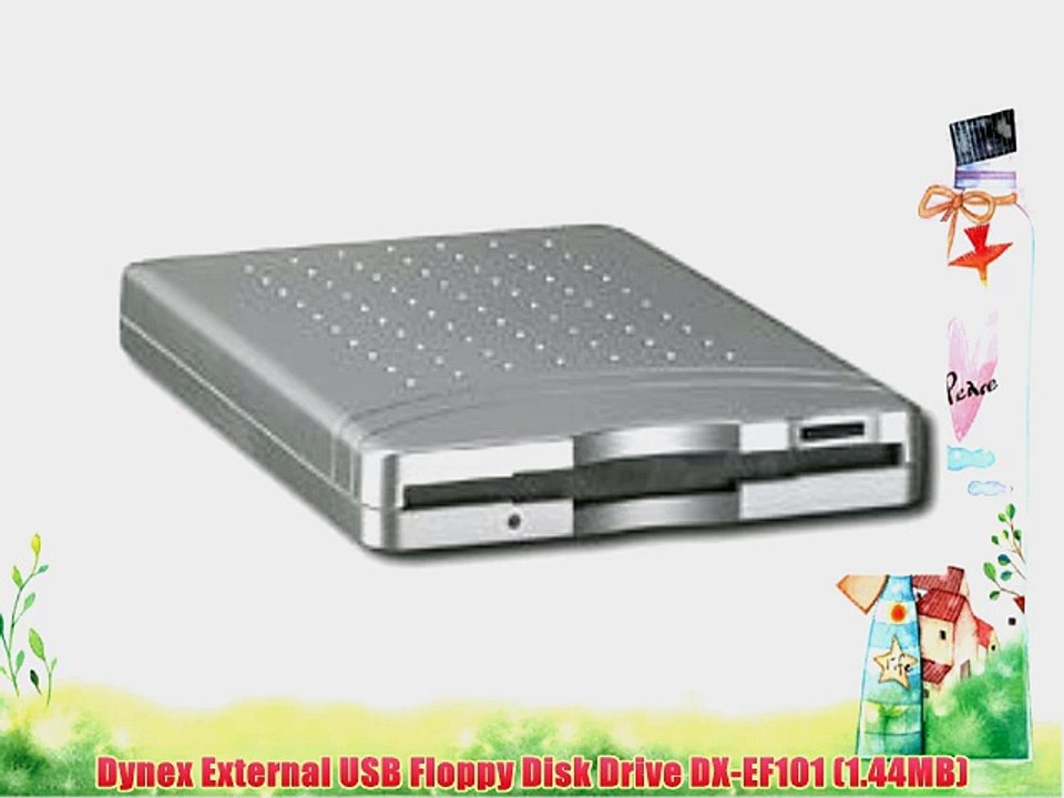 Dynex External USB Floppy Disk Drive DXEF101 (1.44MB) video Dailymotion