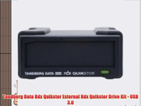 Tandberg Data Rdx Quikstor External Rdx Quikstor Drive Kit - USB 3.0