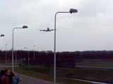 KLM 747 landing Buitenveldertbaan Schiphol Airport