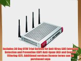 ZyXEL Next-Generation USG 11n with 20 VPN Tunnels SSL VPN 2 GbE WAN 4 GbE LAN/DMZ Hardware