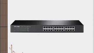 TP-LINK TL-SF1024 24-Port 10/100Mbps Switch 19-inch Rackmount 4.8Gbps Capacity