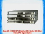 Cisco WS-C3750G-48PS-S Catalyst 3750 Series SMI 48 Port 802.3af POE Gigabit Switch