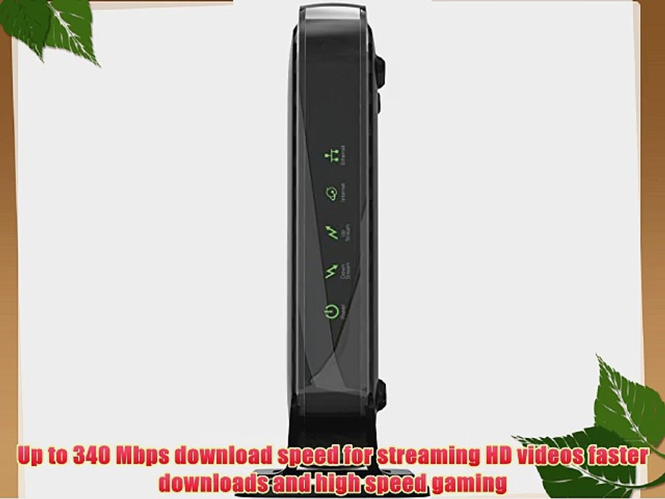 NETGEAR DOCSIS 3.0 High Speed Cable Modem (CM400-100NAS)
