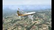 FSX POSKY 737-700 ANA Gold Jet Landing at Taipei