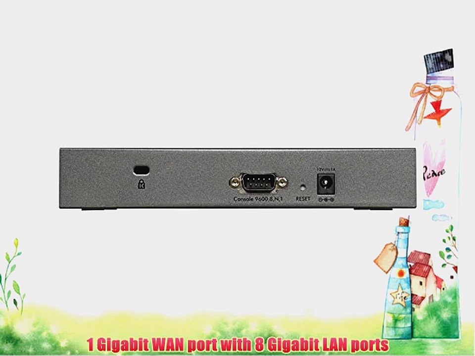 NETGEAR ProSAFE 8 port Gigabit VPN Firewall (FVS318G-200NAS)