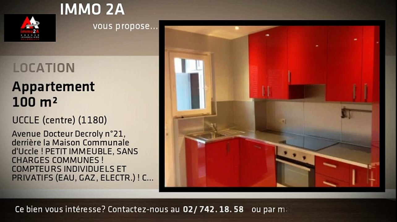 A louer - Appartement - UCCLE - UCCLE (centre) (centre) - UCCLE (centre) (1180) - 100m²