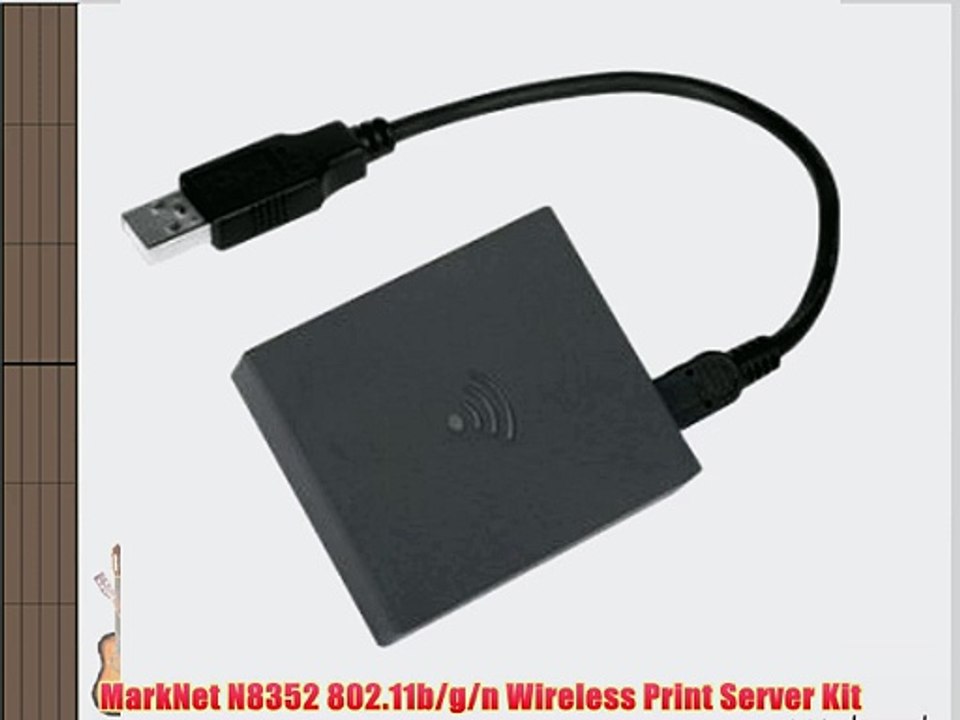 N8352 802.11b/g/n Wireless Print Server Kit video Dailymotion