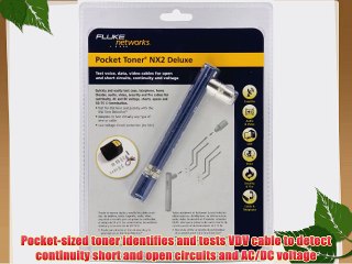 Fluke Networks PTNX2-DLX Pocket Toner NX2 Coax Cable Tester Deluxe Kit