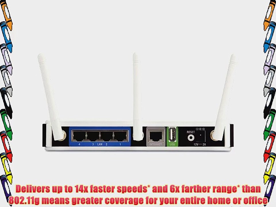 D-Link Wireless N300 Mbps Extreme-N Gigabit Router (DIR-655)