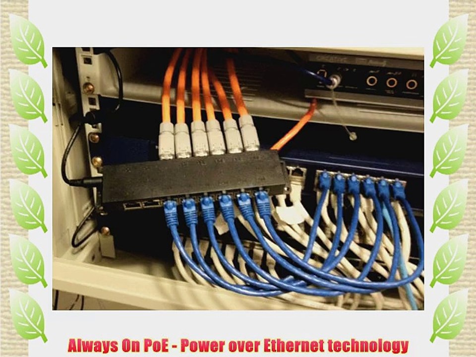 WS-POE-8-48v60w passive Power Over Ethernet POE Injector for 8 IP cameras VOIP phones or Access