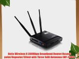 Netis Wireless N 300Mbps Broadband Router/Access point/Repeater/Client with Three 5dBi Antennas