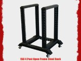 Norco R4-15U 15U 4 Post Open Frame Steel Rack