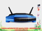 Linksys WRT AC1200 Dual-Band and Wi-Fi Wireless Router with Gigabit and USB 3.0 Ports and eSATA