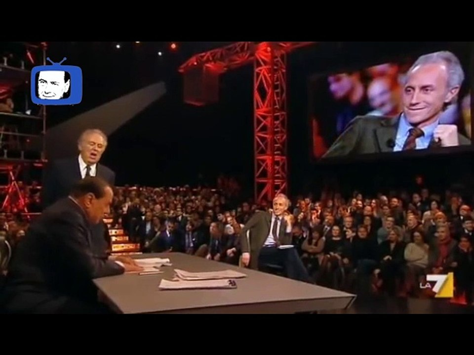 Quando Berlusconi affrontò Santoro e Travaglio in tv