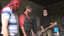 Syrian rebels forced to rely on homemade weapons   SYRIA
