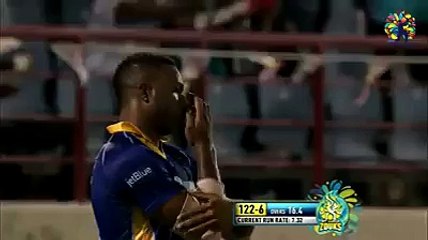 suhail tanveer in cpl t20( 2015)