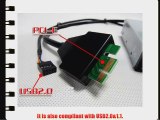 Huhushop(TM) 3.5 inch Internal USB 3.0 4 Port Hub and Card Reader Combo Dashboard