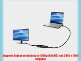 SIIG USB 3.0 to DisplayPort Adapter and USB 3.0 Cable (JU-DP0011-S1)