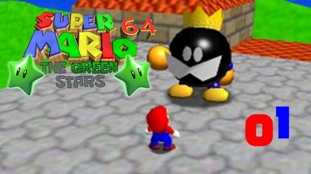 Lets Play - Super Mario 64 The Green Star [01]