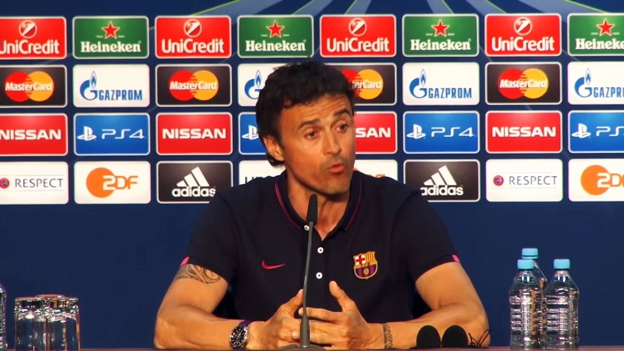 Enrique: 'Wird ein Spiel in Juves Hälfte'