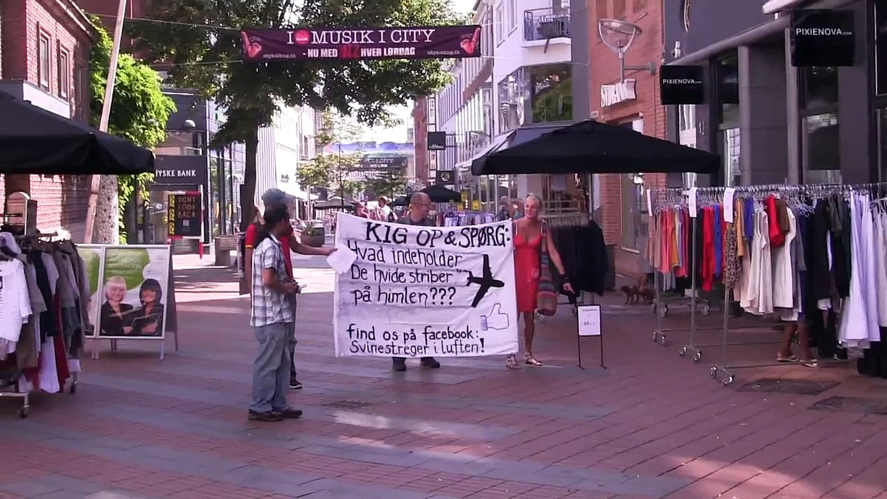 Chemtrails awarenessday/Geoengineering - Kolding Aug-2012 - Denmark