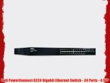 Dell PowerConnect 6224 Gigabit Ethernet Switch - 24 Ports - 4 SFP