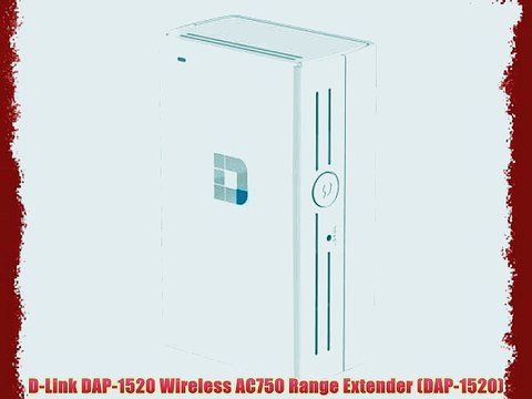 D-Link DAP-1520 Wireless AC750 Range Extender (DAP-1520)