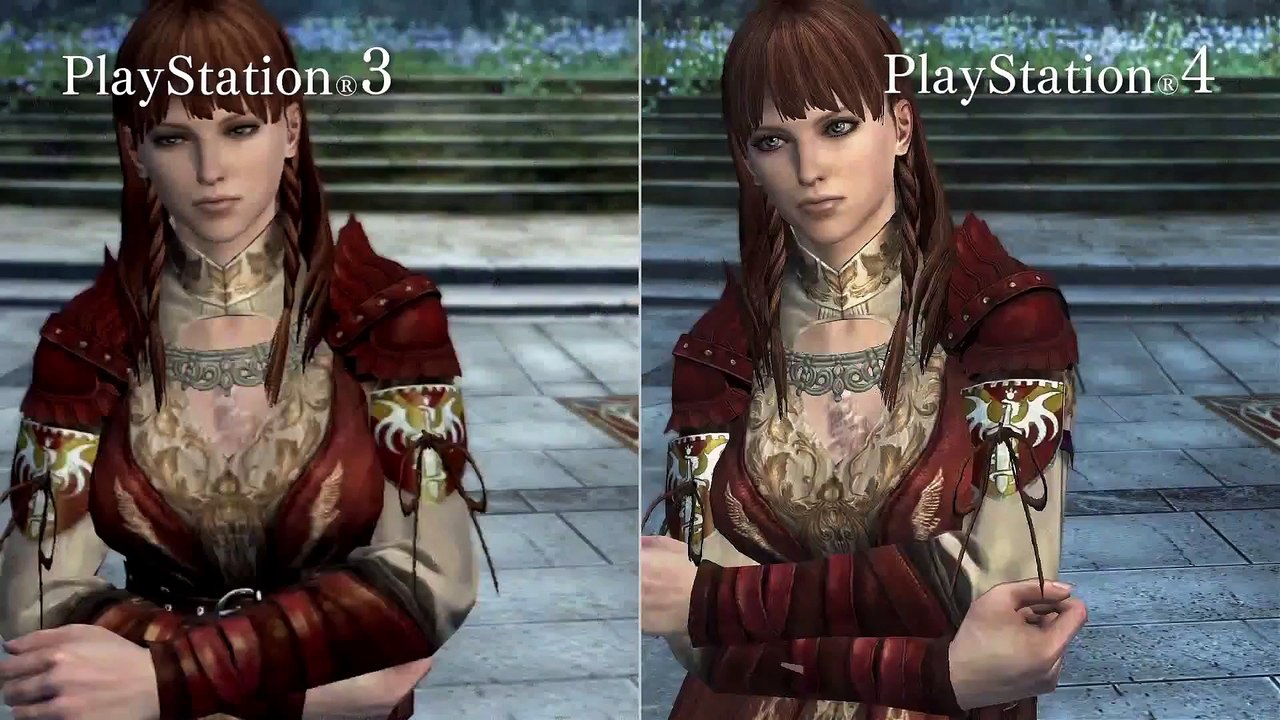 Dragons Dogma Online Ps3 Vs Ps4 Graphics Comparison Video Dailymotion