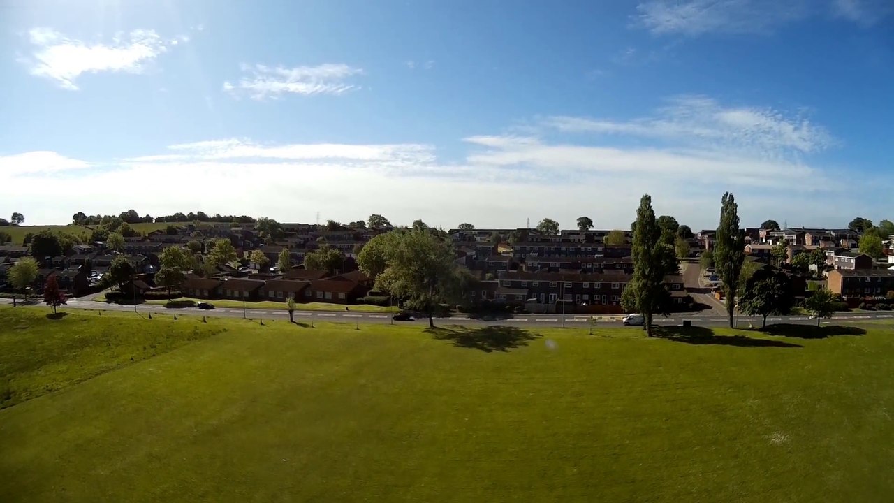 330 quadcopter doing flips los