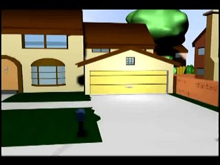 3D Simpsons Intro Parody