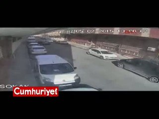 960 bin liralık silahlı gasp anı kamerada!