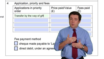 How to fill in Land Registry's - Application to change the register form (AP1)