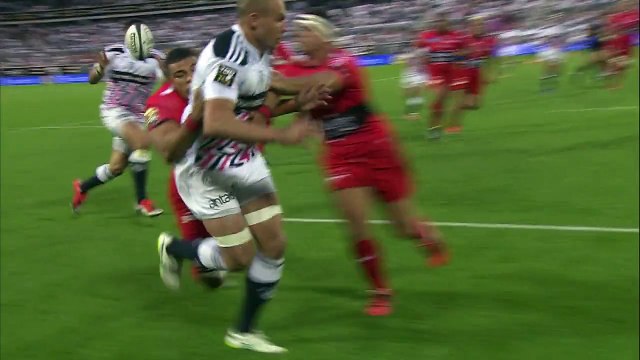 TOP14 - Toulon - Stade Français Paris: Essai Antoine Burban (PAR) - Demi-finale - Saison 2014/2015