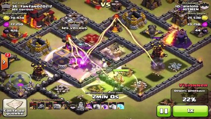 Compo 3 Etoiles Hybride Golem Molosse Ballon   Clash Of Clans Français