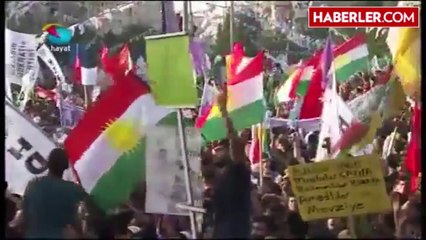 Diyarbakır'daki Miting alanındaki patlama anları İşte