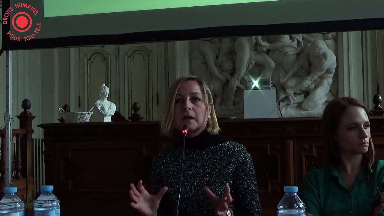 Claudie Baudino - politologue - conférence "Droits humains pour tou-te-s" - 21/05/2015