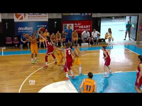 Ukraine v Serbia - Highlights Group C - 2014 U20 European Championship Women