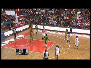 #FIBAAfrobasketWomen - : Cameroon v Senegal (Block of the Game)