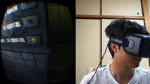 Oculus Rift Horror Game Affected Reaction : オキュラスリフト　ホラーゲームやってみた