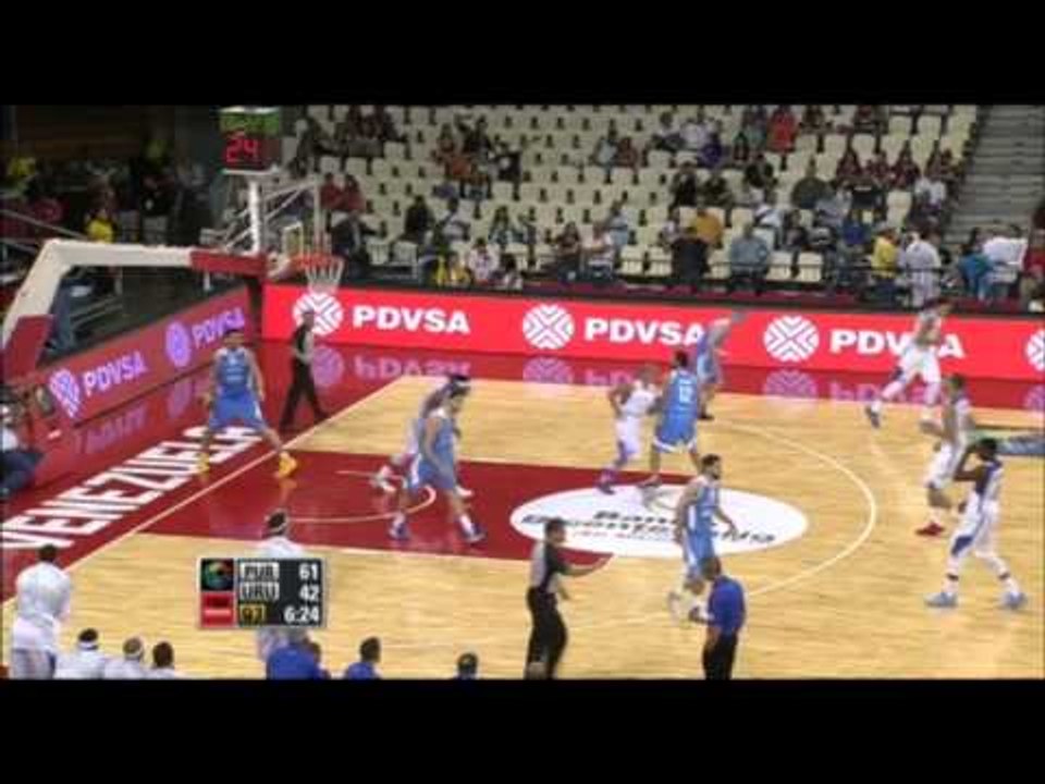#FIBAAmericas - Day 3: Puerto Rico v Uruguay (play of the game - C. ARROYO)