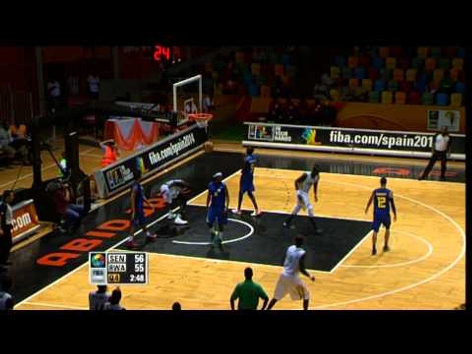 #AfroBasket - Day 8: Senegal v Rwanda (dunk of the game - H.NDIAYE)
