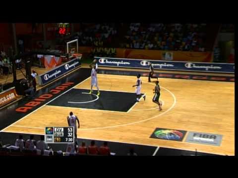 #AfroBasket - Day 7: Cote d'Ivoire v Burkina Faso (dunk of the game - M. KONE)