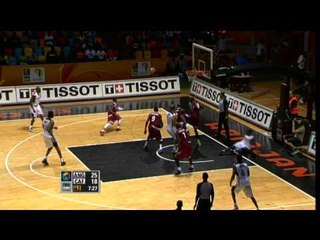 #AfroBasket - Day 5: Angola v Central African Republic (block of the game - J. NGOKO-MOLOMBE)