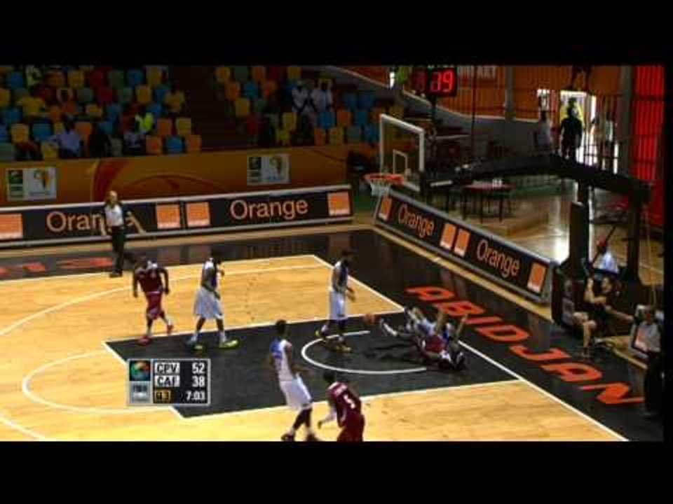 #AfroBasket - Day 3: Cape Verde v Central African Republic (highlights)