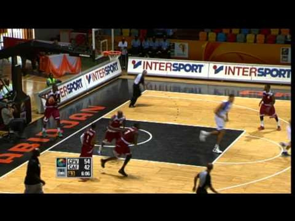 #AfroBasket - Day 3: Cape Verde v Central African Republic (assist of the game - K. CORONEL)